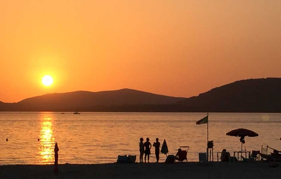 Capo Caccia, sunset - Photo: NetFabric Web Solutions